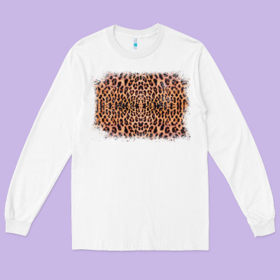 Old Western Leopard Frame Long Sleeve Tee Designed By Bettercallsaul
