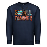 Navy small towner Premium Sweatshirt - NancyCooperArtShop