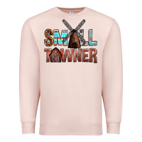 Pale Pink small towner Premium Sweatshirt - NancyCooperArtShop