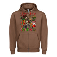 Chestnut when you're dead inside but it's christmas Zipper Hoodie - Jasminsmagicworld