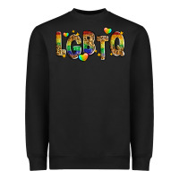 Black lgbtq Heavyweight Sweatshirt - Zillion Design Studio