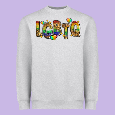 Lgbtq Heavyweight Sweatshirt Designed By Zillion Design Studio