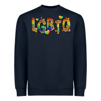 Navy lgbtq Heavyweight Sweatshirt - Zillion Design Studio