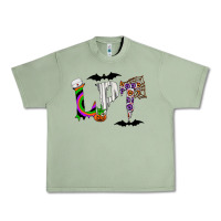 Oil Green lpt Urban Heavy Tee - CowhideDigitalArt