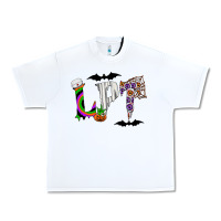 White lpt Urban Heavy Tee - CowhideDigitalArt
