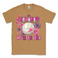 Toasted Coconut in october we wear pink volleyball Classic Tee - AdoDesignShop