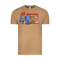 Vintage Camel All American girl Vintage Tee - Neo Western