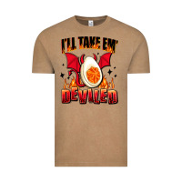 Vintage Coffee i will take em deviled Vintage Tee - AdoDesignShop