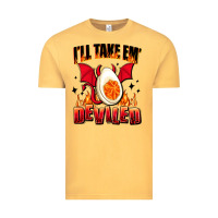 Vintage Mustard i will take em deviled Vintage Tee - AdoDesignShop