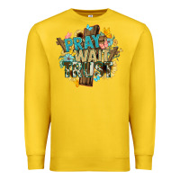 Lemon pray wait trust crosses christian Premium Sweatshirt - NancyCooperArtShop