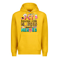 Lemon pct because nurses need heroes Premium Hoodie - LillyAllenDesigns