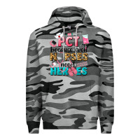 Slate Camo pct because nurses need heroes Premium Hoodie - LillyAllenDesigns