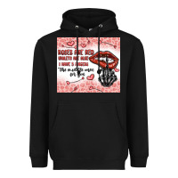 Black roses are red violets are blue i have 5  fingers t Heavyweight Hoodie - MaliasSmallBusiness