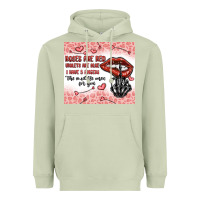 Matcha roses are red violets are blue i have 5  fingers t Heavyweight Hoodie - MaliasSmallBusiness