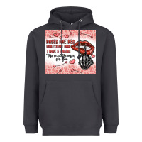 Smoke roses are red violets are blue i have 5  fingers t Heavyweight Hoodie - MaliasSmallBusiness