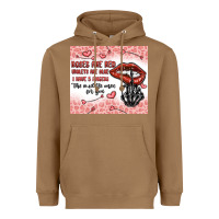 Toasted Coconut roses are red violets are blue i have 5  fingers t Heavyweight Hoodie - MaliasSmallBusiness
