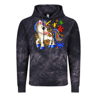 Cloud Black autism unicorn Vintage Hoodie - Zillion Design Studio