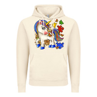 Vintage Artic autism unicorn Vintage Hoodie - Zillion Design Studio