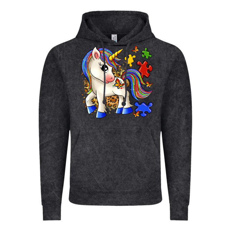 Autism Unicorn Vintage Hoodie by Zillion Design Studio | Teevron