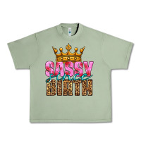 Oil Green sassy since birth Urban Heavy Tee - HRA Design Shop
