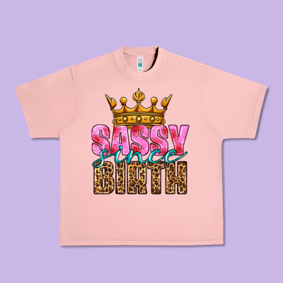 Sassy Since Birth Urban Heavy Tee Designed By Hra Design Shop