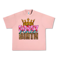 Salmon sassy since birth Urban Heavy Tee - HRA Design Shop