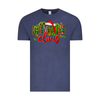 Vintage Denim Christmas gimmie claus Vintage Tee - FaDigitalArtStudio