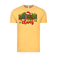 Vintage Mustard Christmas gimmie claus Vintage Tee - FaDigitalArtStudio