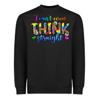 Black i can't even think straight Heavyweight Sweatshirt - Zillion Design Studio