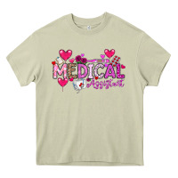 Mossy Valentine Medical Assistant Heavy Core Tee - CowhideDigitalArt