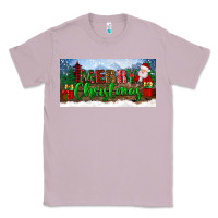 Lilac merry christmas with santa claus license plate Classic Tee - BundleAndBundleShop