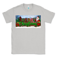 Moon Dust merry christmas with santa claus license plate Classic Tee - BundleAndBundleShop
