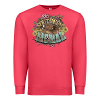 Southern Memal Western Flowers Premium Sweatshirt | Teevron