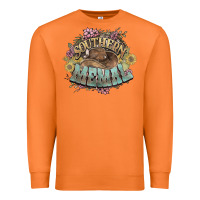 Carrot southern memal western flowers Premium Sweatshirt - NancyCooperArtShop