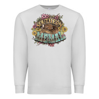 Dove Grey southern memal western flowers Premium Sweatshirt - NancyCooperArtShop