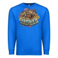 True Royal southern memal western flowers Premium Sweatshirt - NancyCooperArtShop