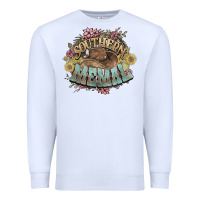 White southern memal western flowers Premium Sweatshirt - NancyCooperArtShop