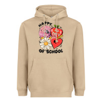 Mushroom happy 100 days of school Heavyweight Hoodie - MaliasSmallBusiness