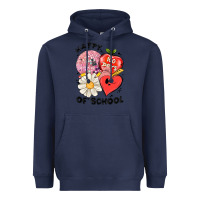 Navy happy 100 days of school Heavyweight Hoodie - MaliasSmallBusiness