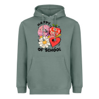 Sage happy 100 days of school Heavyweight Hoodie - MaliasSmallBusiness