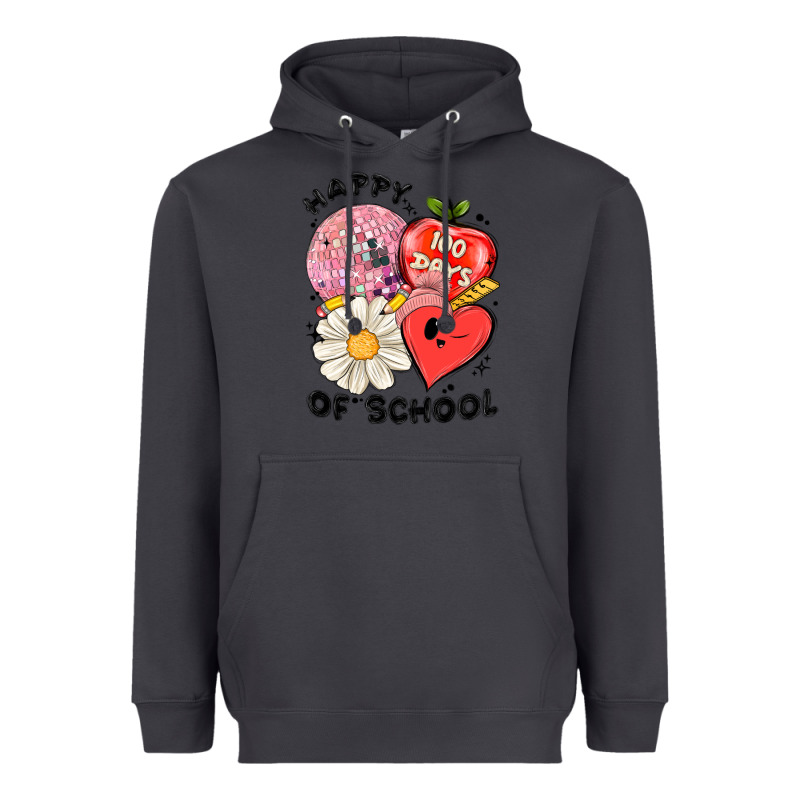 Happy 100 Days Of School Heavyweight Hoodie by MaliasSmallBusiness | Teevron