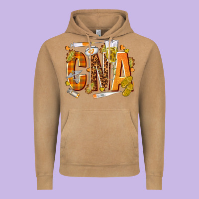 Fall Cna Vintage Hoodie Designed By Texasbilliewilder