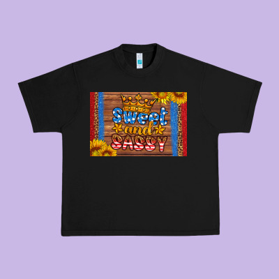Usa Sweet And Sassy Skinny Metal Can Holder Urban Heavy Tee Designed By Hra Design Shop
