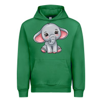 Emerald elephant Urban Hoodie - texasbilliewilder