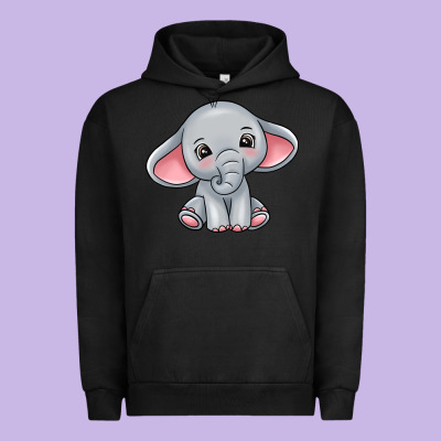 Elephant Urban Hoodie Designed By Texasbilliewilder