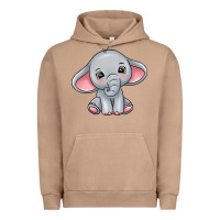 Pigment Burro elephant Urban Hoodie - texasbilliewilder