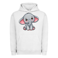 Pigment Lunar Rock elephant Urban Hoodie - texasbilliewilder