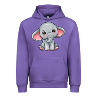 Tulip elephant Urban Hoodie - texasbilliewilder