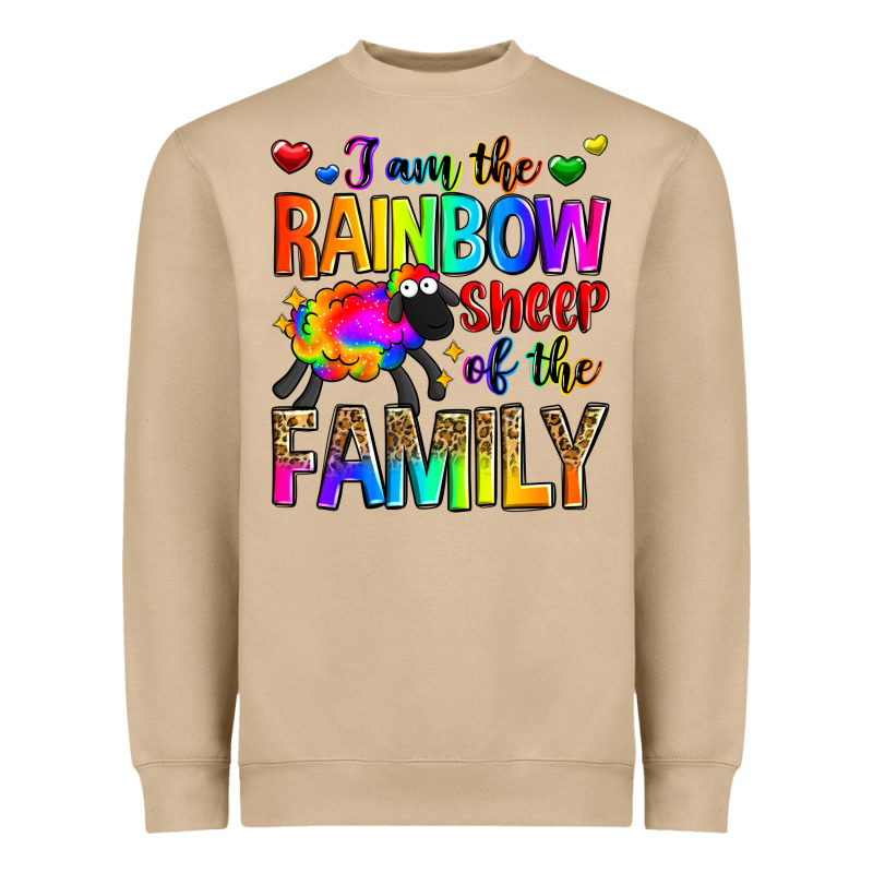 I Am The Rainbow Sheep Of The Family Heavyweight Sweatshirt by Zillion Design Studio | Teevron