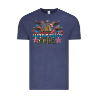 Vintage Denim All American dude 4th of July Vintage Tee - CowGirlArtShop